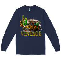 Navy Rusty Grunge Car Vintage Long Sleeve Tee - Bettercallsaul