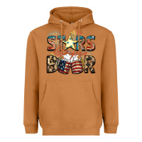 Meerkat Stars stripes beer Heavyweight Hoodie - FaDigitalArtStudio