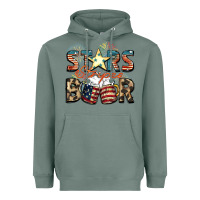 Sage Stars stripes beer Heavyweight Hoodie - FaDigitalArtStudio