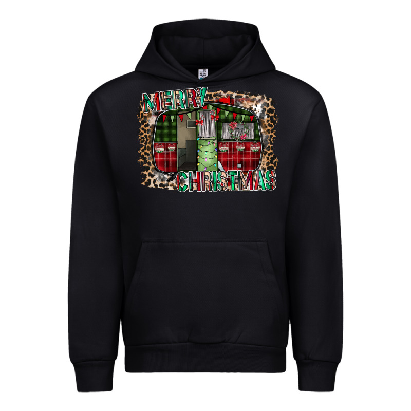 Merry Christmas Caravan Urban Hoodie by CowhideDigitalArt | Teevron
