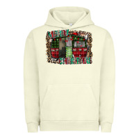 Pigment Pistachio merry christmas caravan Urban Hoodie - CowhideDigitalArt