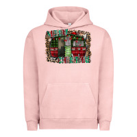 Pigment Salmon merry christmas caravan Urban Hoodie - CowhideDigitalArt