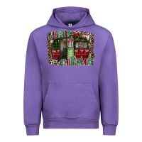 Tulip merry christmas caravan Urban Hoodie - CowhideDigitalArt