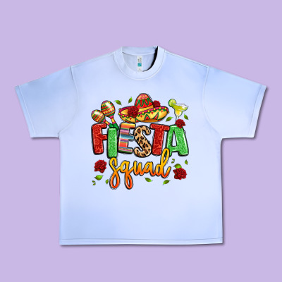 Fiesta Squad Urban Heavy Tee Designed By Lillyallendesigns