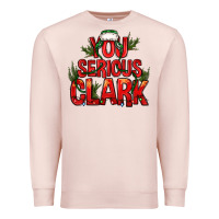 Pale Pink you serious clark bbs Premium Sweatshirt - BundleAndBundleShop