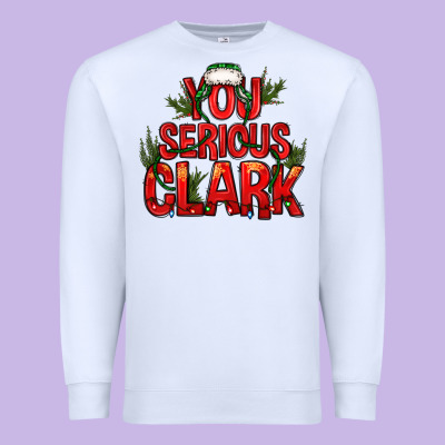 You Serious Clark Bbs Premium Sweatshirt Designed By Bundleandbundleshop