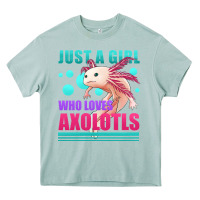 Arona just a girl who loves axolotls Heavy Core Tee - Jasminsmagicworld