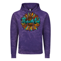 Cloud Purple thankful sunflower Vintage Hoodie - RanaPortraitStore