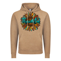Vintage Coffee thankful sunflower Vintage Hoodie - RanaPortraitStore