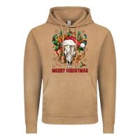 Vintage Camel Merry Christmas With Bull skull Vintage Hoodie - BundleAndBundleShop
