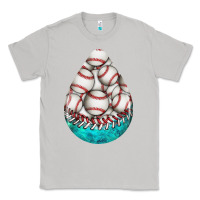 Moon Dust baseball and western roses teardrop  8 Classic Tee - BundleAndBundleShop