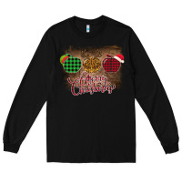 Black Merry Christmas Apples Long Sleeve Tee - Bettercallsaul