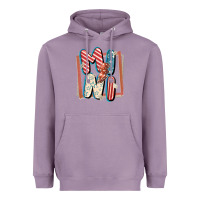 Lavender 4th of July mini with lightning bolt Heavyweight Hoodie - FaDigitalArtStudio