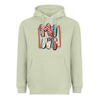 Matcha 4th of July mini with lightning bolt Heavyweight Hoodie - FaDigitalArtStudio