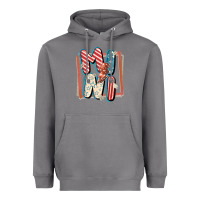 Storm 4th of July mini with lightning bolt Heavyweight Hoodie - FaDigitalArtStudio
