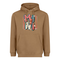 4th Of July Mini With Lightning Bolt Heavyweight Hoodie | Teevron