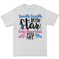 Dove Grey twinkle twinkle little star Premium Tee - MaliasSmallBusiness