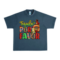Midnight Navy tequila por favor Urban Heavy Tee - LillyAllenDesigns
