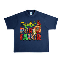 Navy tequila por favor Urban Heavy Tee - LillyAllenDesigns