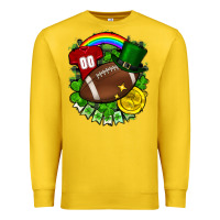 Lemon St. Patrick's Day American Football Premium Sweatshirt - FaDigitalArtStudio