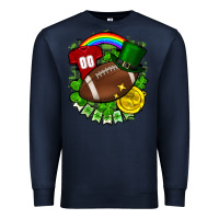 St. Patrick's Day American Football Premium Sweatshirt | Teevron