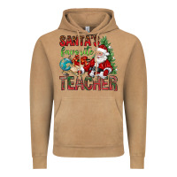 Vintage Camel Santa's Favorite Teacher Vintage Hoodie - BundleAndBundleShop