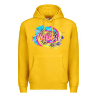 Lemon Mama Tie dye Leopard Premium Hoodie - CowCowDesign