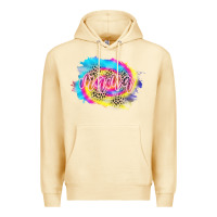 Pina Colada Mama Tie dye Leopard Premium Hoodie - CowCowDesign