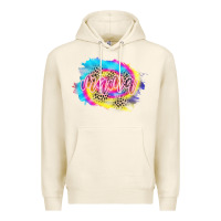Tofu Mama Tie dye Leopard Premium Hoodie - CowCowDesign
