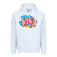 White Mama Tie dye Leopard Premium Hoodie - CowCowDesign