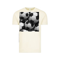 Vintage Arctic soccer seamless pattern Vintage Tee - BundleAndBundleShop
