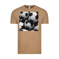Soccer Seamless Pattern Vintage Tee | Teevron
