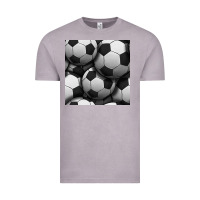 Vintage Zinc soccer seamless pattern Vintage Tee - BundleAndBundleShop