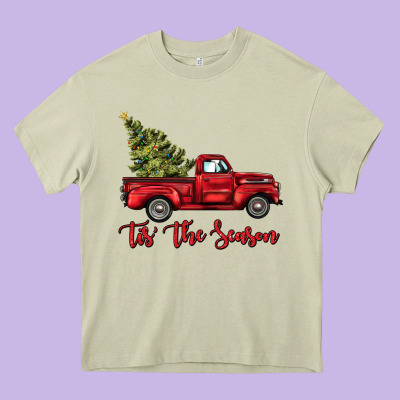 Tis The Season Heavy Core Tee Designed By Barkaloodesign