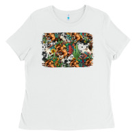 White western rodeo background Ladies Tee - Jasminsmagicworld