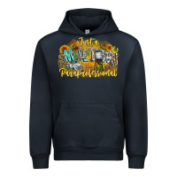 Navy just small town paraprofessional Urban Hoodie - CowhideDigitalArt
