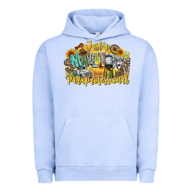 Just Small Town Paraprofessional Urban Hoodie by CowhideDigitalArt | Teevron