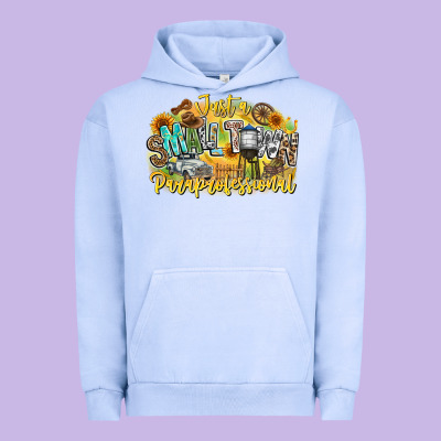Just Small Town Paraprofessional Urban Hoodie Designed By Cowhidedigitalart