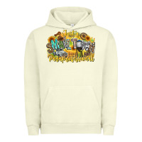 Pigment Pistachio just small town paraprofessional Urban Hoodie - CowhideDigitalArt