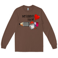 Chestnut my students stole my heart Long Sleeve Tee - Bettercallsaul
