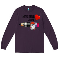 Plum my students stole my heart Long Sleeve Tee - Bettercallsaul