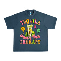 Midnight Navy tequila cheaper than therapy Urban Heavy Tee - LillyAllenDesigns