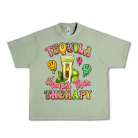 Oil Green tequila cheaper than therapy Urban Heavy Tee - LillyAllenDesigns