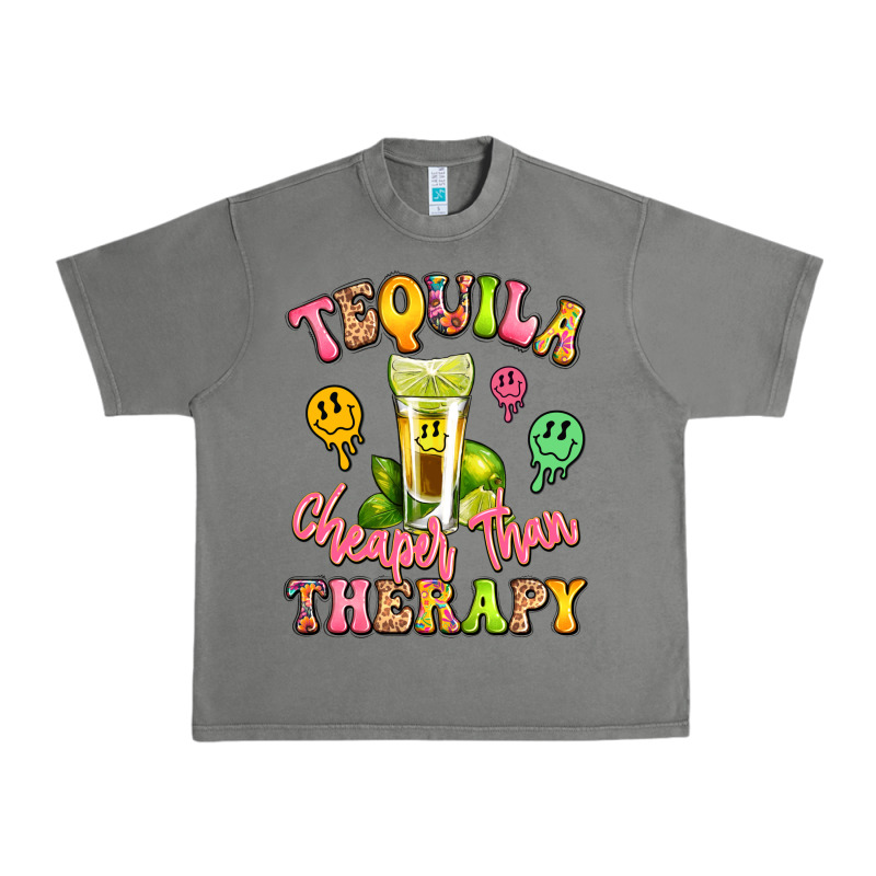 Tequila Cheaper Than Therapy Urban Heavy Tee by LillyAllenDesigns | Teevron