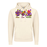 Vintage Artic Peace Love Mardi Gras Vintage Hoodie - BundleAndBundleShop