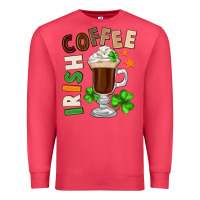 Cardinal Irish coffee St. Patrick's Day Premium Sweatshirt - FaDigitalArtStudio