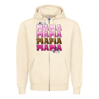 Sandshell Mama Mama Mama Mama Mother's Day Zipper Hoodie - CowGirlArtShop