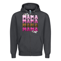 Smoke Mama Mama Mama Mama Mother's Day Zipper Hoodie - CowGirlArtShop