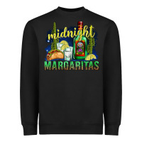 Black Midnight Margaritas Heavyweight Sweatshirt - texasbilliewilder