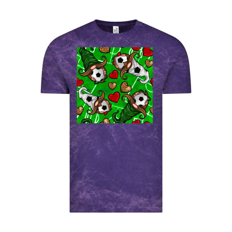Soccer Gnomes And Hearts Seamless Pattern Vintage Tee by BundleAndBundleShop | Teevron